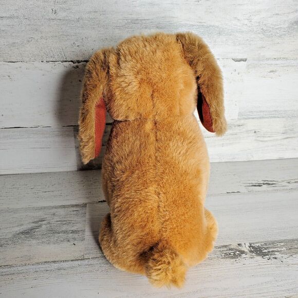 Vintage Hound Dog Plush Stuffed Animal Toy w/ Bow Tb Trading Co. CLEAN - Picture 5 of 8